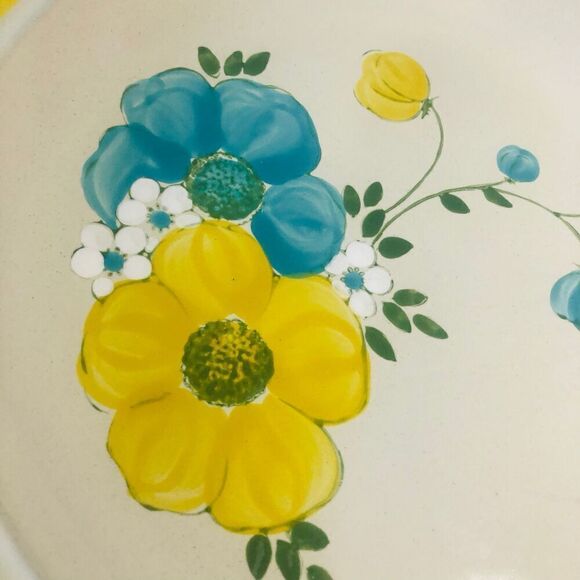 ji stonecrest andre ponche design collection 202 happy handpainted dinner plates - Picture 8 of 10